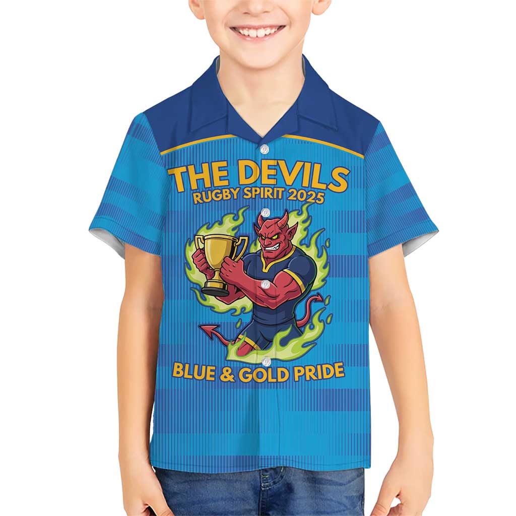 Pride of Norths Rugby Spirit Custom Kid Hawaiian Shirt Queensland Grand Final Edition 2025 - Aussie Hoodie