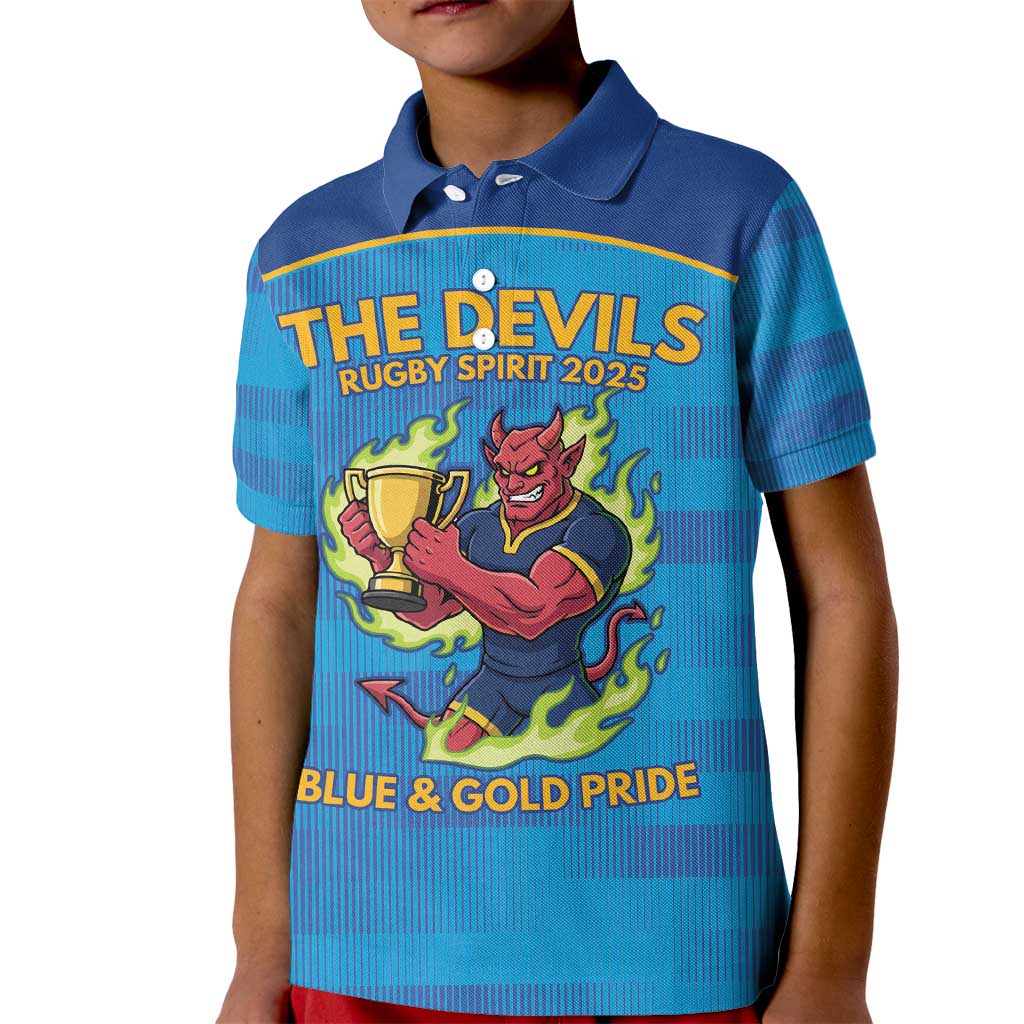 Pride of Norths Rugby Spirit Custom Kid Polo Shirt Queensland Grand Final Edition 2025 - Aussie Hoodie