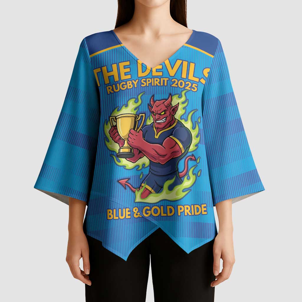 Pride of Norths Rugby Spirit Custom Kimono Sleeve Blouse Queensland Grand Final Edition 2025 - Aussie Hoodie