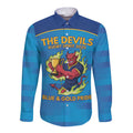 Pride of Norths Rugby Spirit Custom Long Sleeve Button Shirt Queensland Grand Final Edition 2025 - Aussie Hoodie