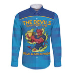 Pride of Norths Rugby Spirit Custom Long Sleeve Button Shirt Queensland Grand Final Edition 2025 - Aussie Hoodie