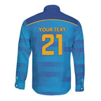 Pride of Norths Rugby Spirit Custom Long Sleeve Button Shirt Queensland Grand Final Edition 2025 - Aussie Hoodie