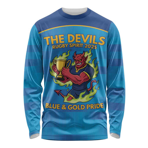 Pride of Norths Rugby Spirit Custom Long Sleeve Shirt Queensland Grand Final Edition 2025 - Aussie Hoodie
