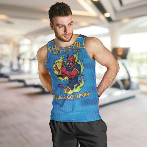 Pride of Norths Rugby Spirit Custom Men Tank Top Queensland Grand Final Edition 2025 - Aussie Hoodie
