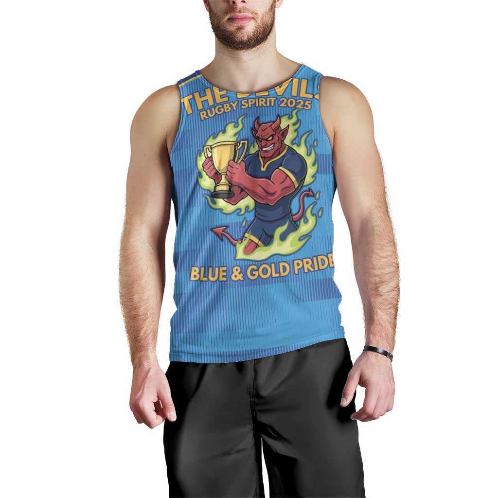 Pride of Norths Rugby Spirit Custom Men Tank Top Queensland Grand Final Edition 2025 - Aussie Hoodie