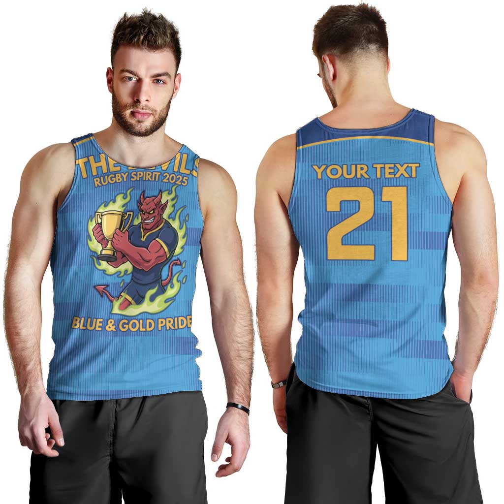 Pride of Norths Rugby Spirit Custom Men Tank Top Queensland Grand Final Edition 2025 - Aussie Hoodie
