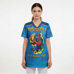 Pride of Norths Rugby Spirit Custom Scrub Top Queensland Grand Final Edition 2025 - Aussie Hoodie