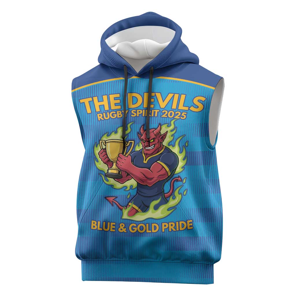 Pride of Norths Rugby Spirit Custom Sleeveless Hoodie Queensland Grand Final Edition 2025 - Aussie Hoodie