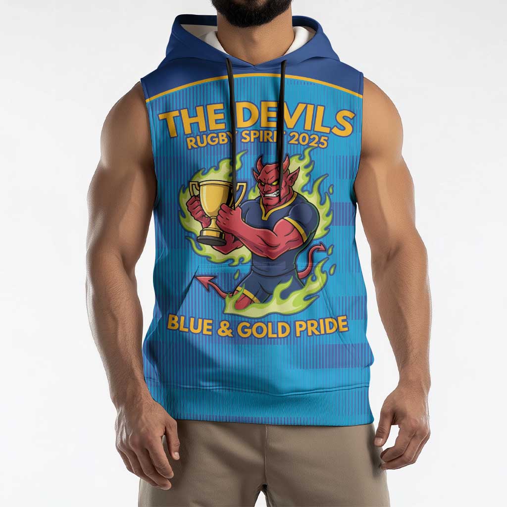 Pride of Norths Rugby Spirit Custom Sleeveless Hoodie Queensland Grand Final Edition 2025 - Aussie Hoodie