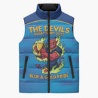 Pride of Norths Rugby Spirit Custom Sleeveless Puffer Jacket Queensland Grand Final Edition 2025 - Aussie Hoodie