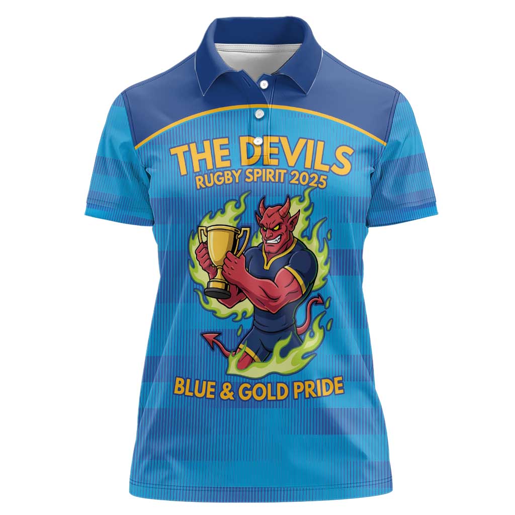 Pride of Norths Rugby Spirit Custom Women Polo Shirt Queensland Grand Final Edition 2025 - Aussie Hoodie