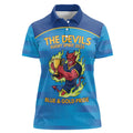 Pride of Norths Rugby Spirit Custom Women Polo Shirt Queensland Grand Final Edition 2025 - Aussie Hoodie