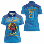 Pride of Norths Rugby Spirit Custom Women Polo Shirt Queensland Grand Final Edition 2025 - Aussie Hoodie
