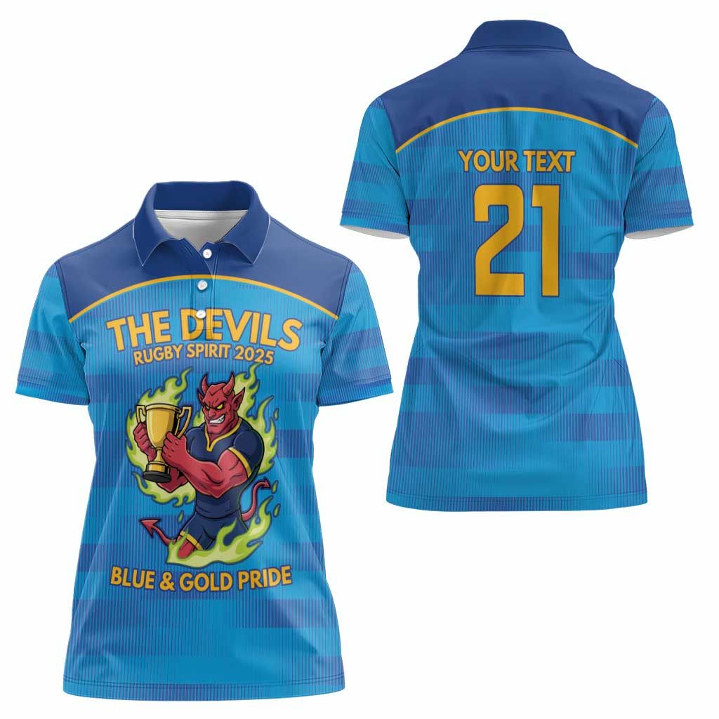 Pride of Norths Rugby Spirit Custom Women Polo Shirt Queensland Grand Final Edition 2025 - Aussie Hoodie
