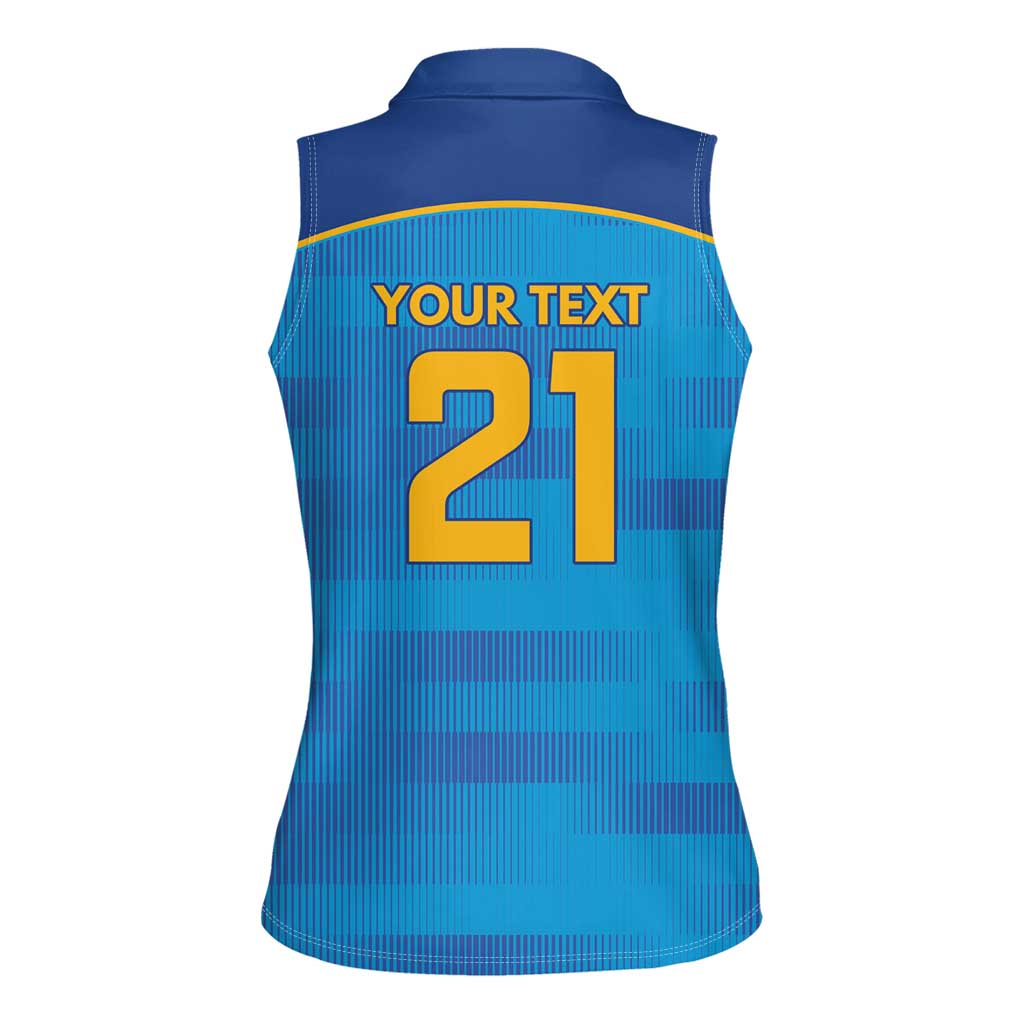 Pride of Norths Rugby Spirit Custom Women Sleeveless Polo Shirt Queensland Grand Final Edition 2025 - Aussie Hoodie