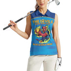 Pride of Norths Rugby Spirit Custom Women Sleeveless Polo Shirt Queensland Grand Final Edition 2025 - Aussie Hoodie