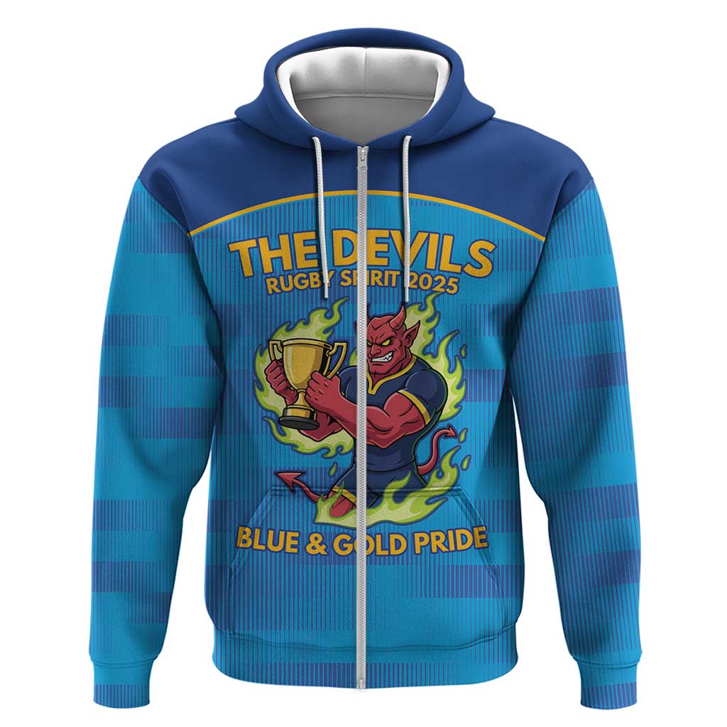 Pride of Norths Rugby Spirit Custom Zip Hoodie Queensland Grand Final Edition 2025 - Aussie Hoodie