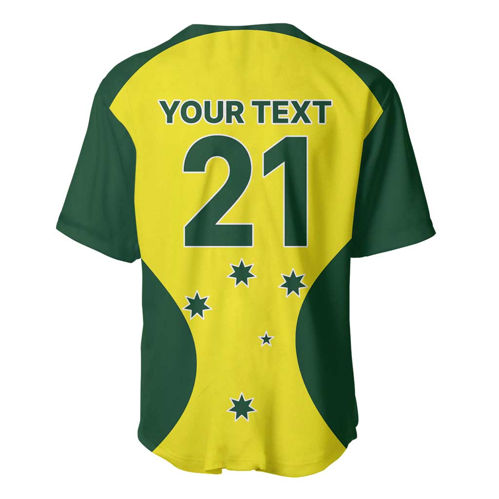 Custom Australia Cricket Spirit 2026 Baseball Jersey World T20 Edition - Aussie Hoodie