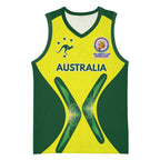 Custom Australia Cricket Spirit 2026 Basketball Jersey World T20 Edition - Aussie Hoodie