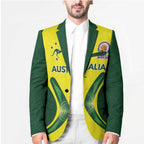 Custom Australia Cricket Spirit 2026 Blazer World T20 Edition - Aussie Hoodie