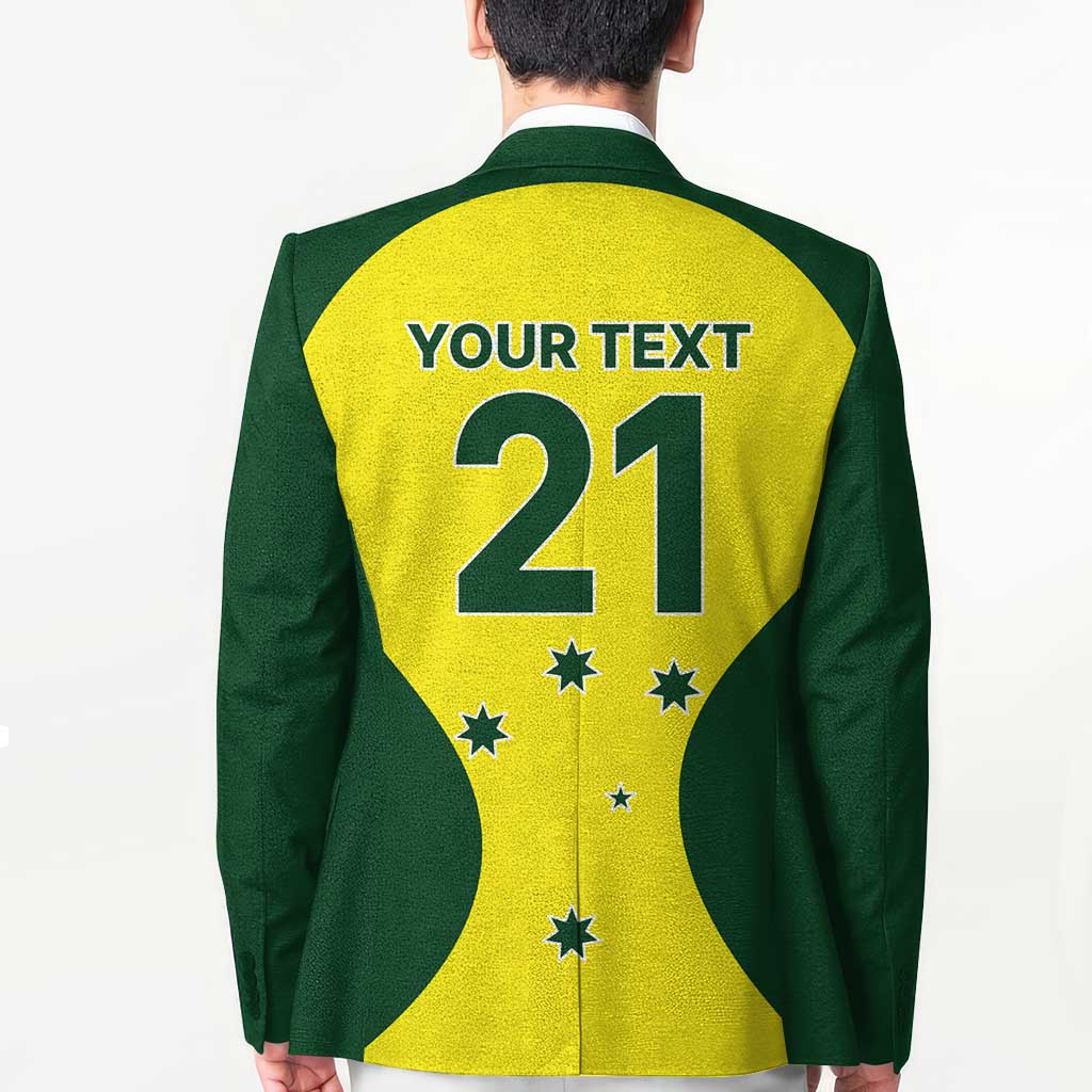 Custom Australia Cricket Spirit 2026 Blazer World T20 Edition - Aussie Hoodie