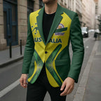 Custom Australia Cricket Spirit 2026 Blazer World T20 Edition - Aussie Hoodie
