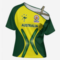 Custom Australia Cricket Spirit 2026 Cross Shoulder Shirt World T20 Edition - Aussie Hoodie
