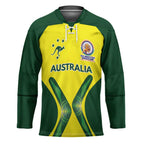 Custom Australia Cricket Spirit 2026 Hockey Jersey World T20 Edition - Aussie Hoodie