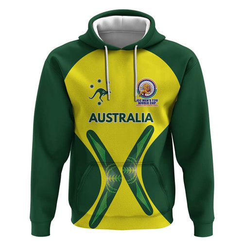 Custom Australia Cricket Spirit 2026 Hoodie World T20 Edition - Aussie Hoodie