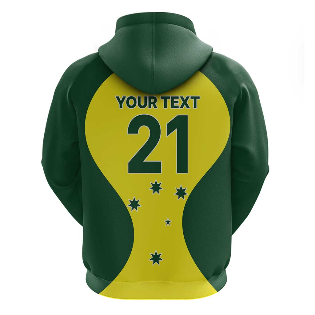Custom Australia Cricket Spirit 2026 Hoodie World T20 Edition - Aussie Hoodie