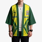 Custom Australia Cricket Spirit 2026 Kimono World T20 Edition - Aussie Hoodie