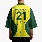 Custom Australia Cricket Spirit 2026 Kimono World T20 Edition - Aussie Hoodie