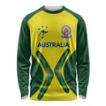 Custom Australia Cricket Spirit 2026 Long Sleeve Shirt World T20 Edition - Aussie Hoodie