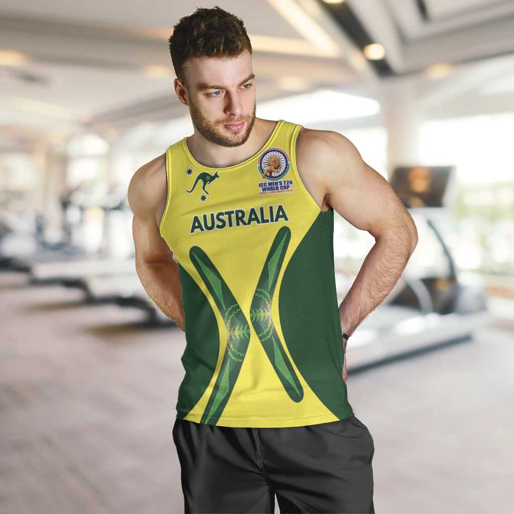 Custom Australia Cricket Spirit 2026 Men Tank Top World T20 Edition - Aussie Hoodie