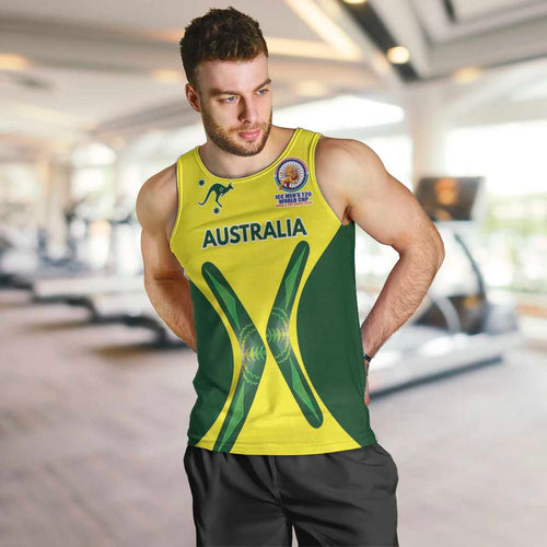 Custom Australia Cricket Spirit 2026 Men Tank Top World T20 Edition - Aussie Hoodie