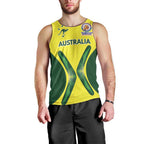 Custom Australia Cricket Spirit 2026 Men Tank Top World T20 Edition - Aussie Hoodie
