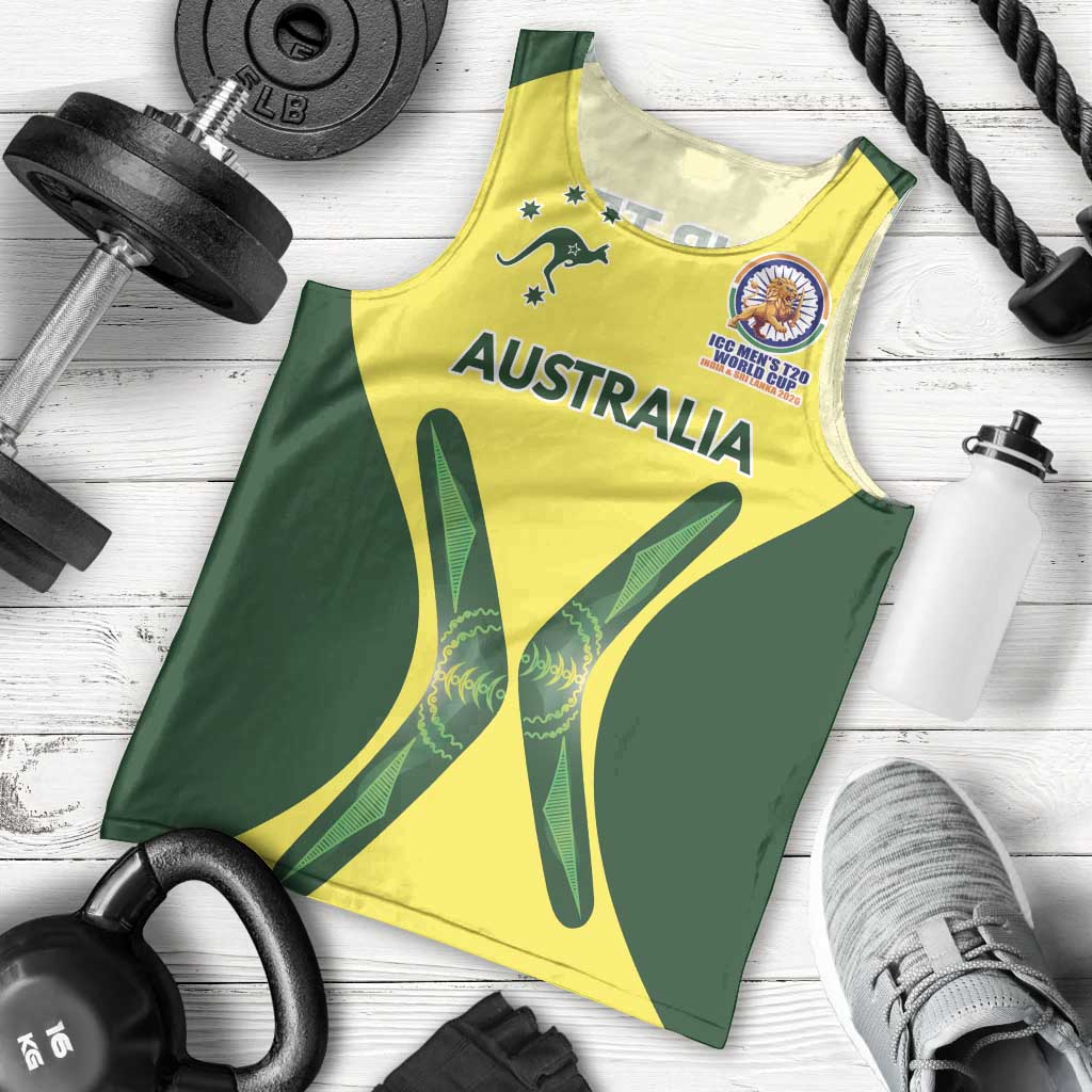 Custom Australia Cricket Spirit 2026 Men Tank Top World T20 Edition - Aussie Hoodie