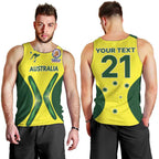 Custom Australia Cricket Spirit 2026 Men Tank Top World T20 Edition - Aussie Hoodie