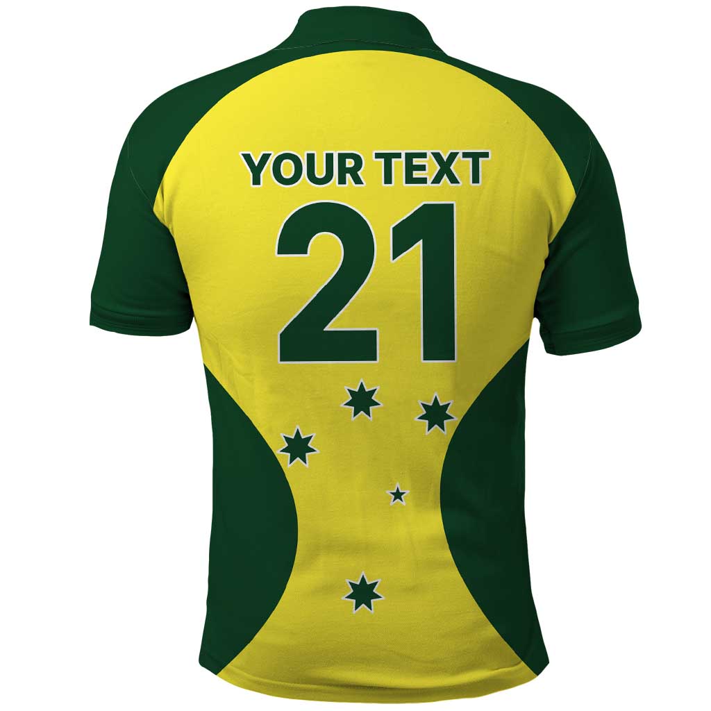 Custom Australia Cricket Spirit 2026 Polo Shirt World T20 Edition - Aussie Hoodie