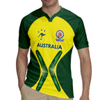 Custom Australia Cricket Spirit 2026 Rugby Jersey World T20 Edition - Aussie Hoodie