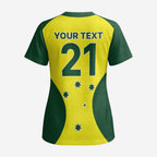 Custom Australia Cricket Spirit 2026 Scrub Top World T20 Edition - Aussie Hoodie