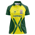 Custom Australia Cricket Spirit 2026 Women Polo Shirt World T20 Edition - Aussie Hoodie