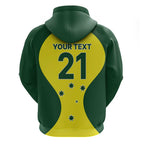 Custom Australia Cricket Spirit 2026 Zip Hoodie World T20 Edition - Aussie Hoodie