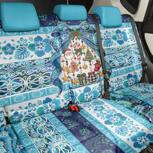 New Zealand Kowhai Ngutukaka Christmas Bow Back Car Seat Cover Meri Kirihimete