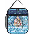 New Zealand Kowhai Ngutukaka Christmas Bow Lunch Bag Meri Kirihimete