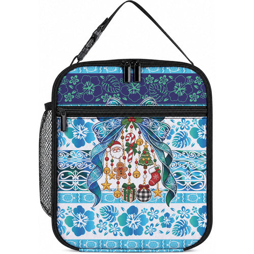 New Zealand Kowhai Ngutukaka Christmas Bow Lunch Bag Meri Kirihimete