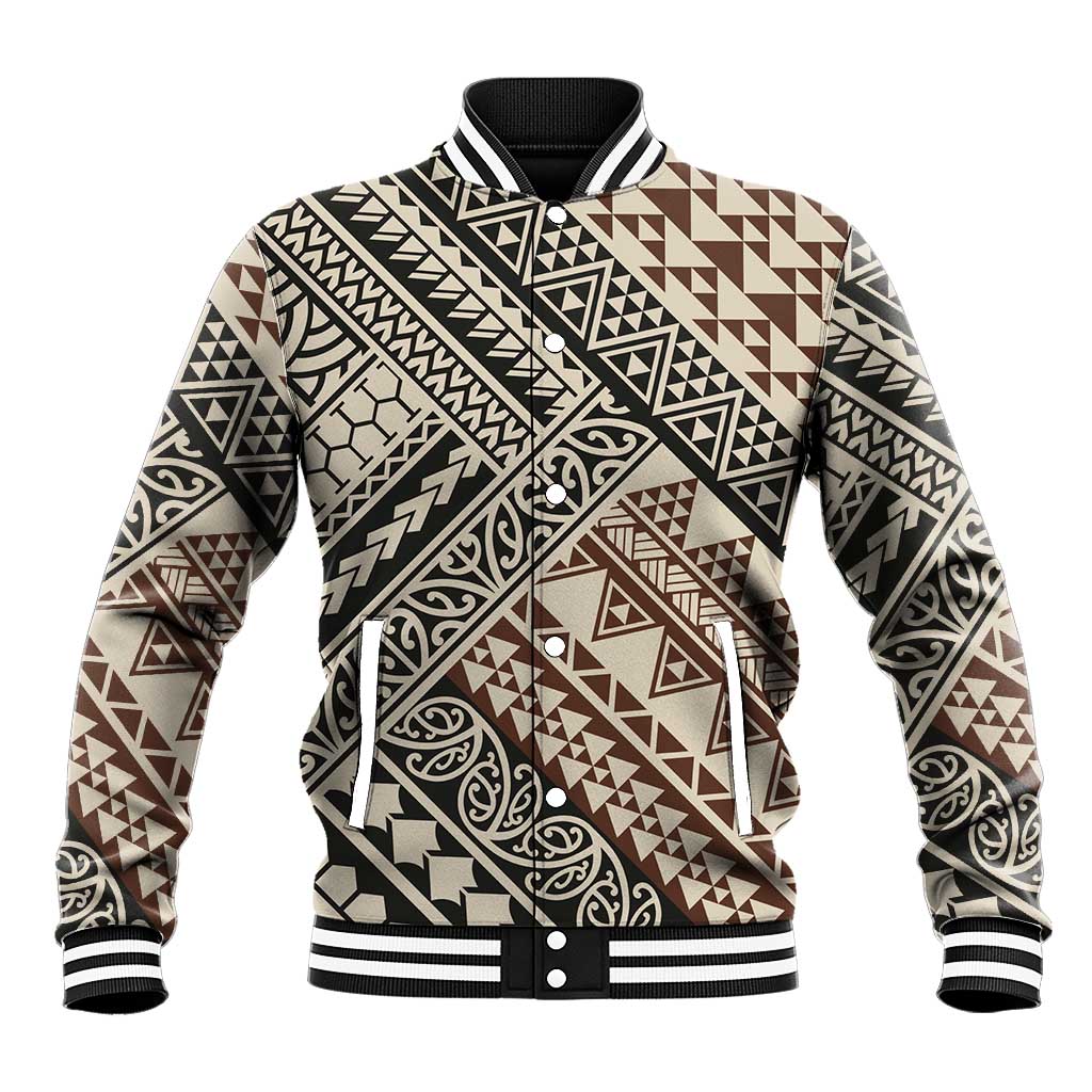 Niho Taniwha Kowhaiwhai Baseball Jacket