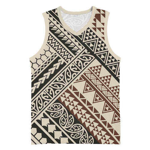Niho Taniwha Kowhaiwhai Basketball Jersey - Aussie Hoodie