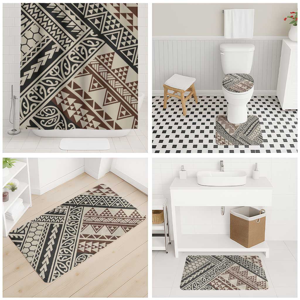 Niho Taniwha Kowhaiwhai Bathroom Set - Aussie Hoodie