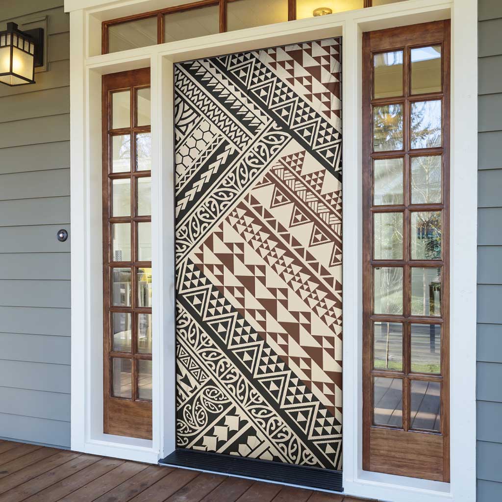 Niho Taniwha Kowhaiwhai Door Cover - Aussie Hoodie